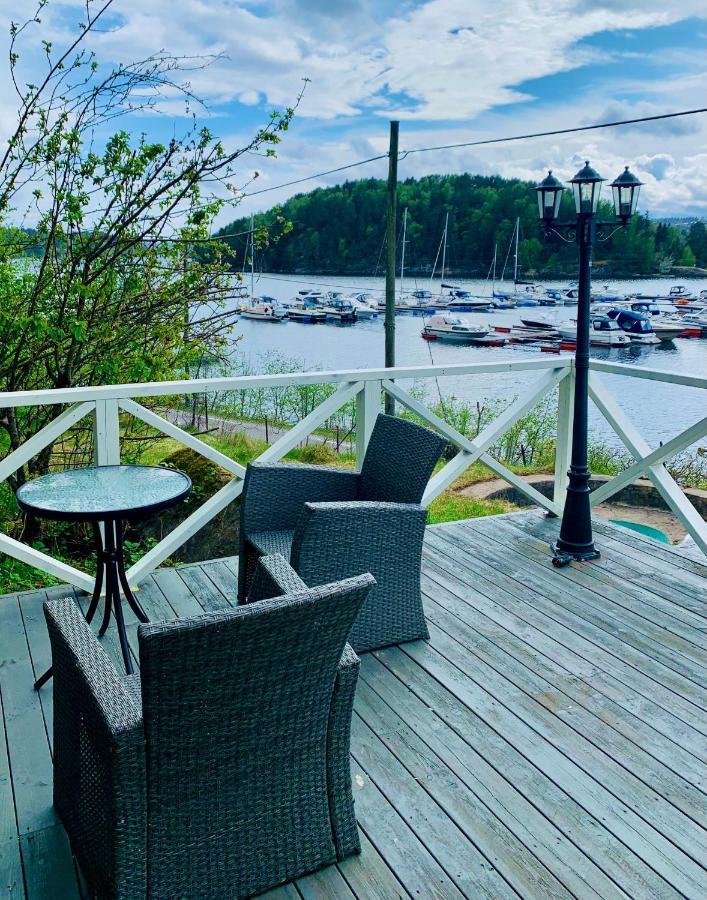 Renovated Sea Facing Cottage On The Eidanger Fjord Porsgrunn Exterior foto